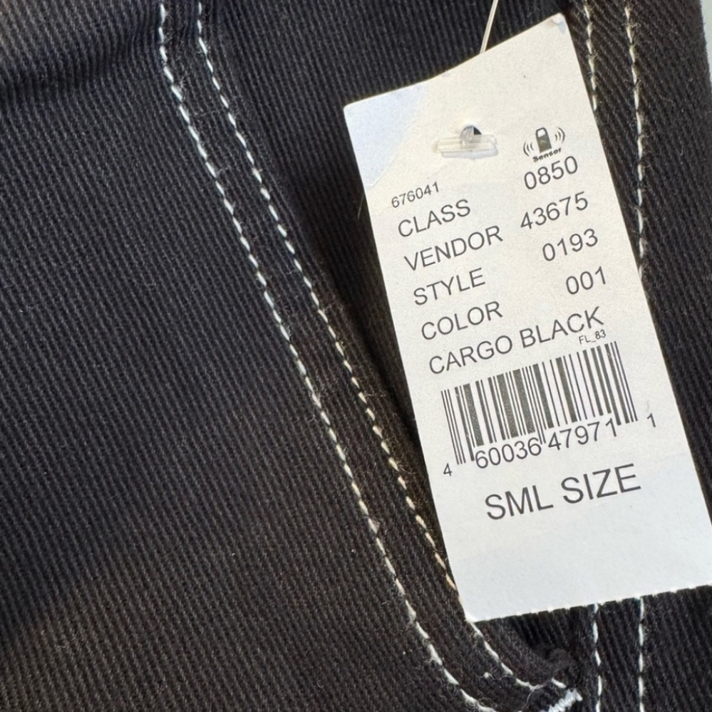 New PacSun Cargo Wide-Leg Jeans Size S - Picture 3 of 8